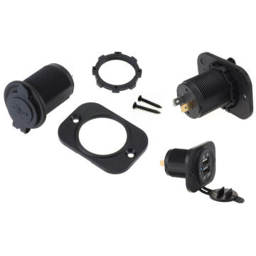 Soquete / conector / tomada 3.1A / carregador USB duplo para carro à prova d&#39;água